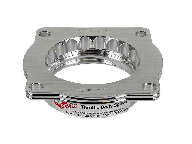 aFe Silver Bullet Throttle Body Spacers TBS BMW 5 Series (E60) 06-10 V8-4.8L aFe Silver Bullet Throttle Body Spacers TBS BMW 5 Series (E60) 06-10 V8-4.8L