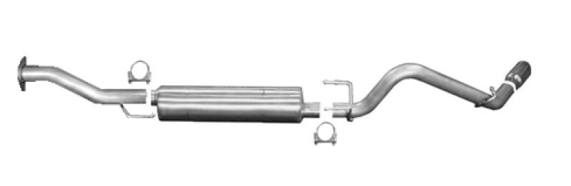Gibson 16-22 Toyota Tacoma Limited 3.5L 2.5in Cat-Back Single Exhaust - Aluminized Gibson 16-22 Toyota Tacoma Limited 3.5L 2.5in Cat-Back Single Exhaust - Aluminized