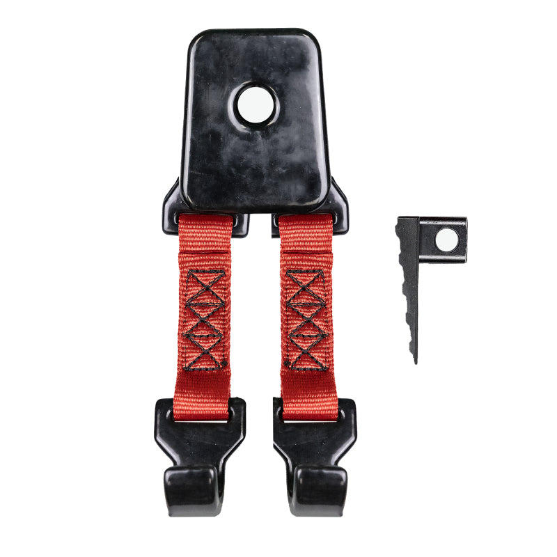 Go Rhino Xventure Gear El Gato Tire Strap Hook Accessory - Blk Go Rhino Xventure Gear El Gato Tire Strap Hook Accessory - Blk