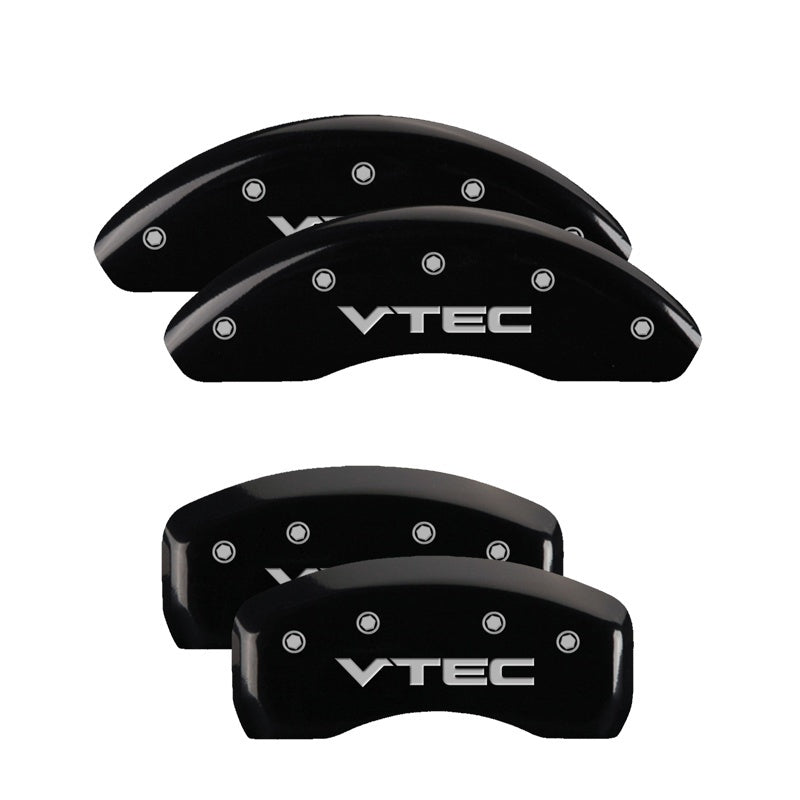 MGP 4 Caliper Covers Engraved Front & Rear Vtech Black finish silver ch MGP 4 Caliper Covers Engraved Front & Rear Vtech Black finish silver ch