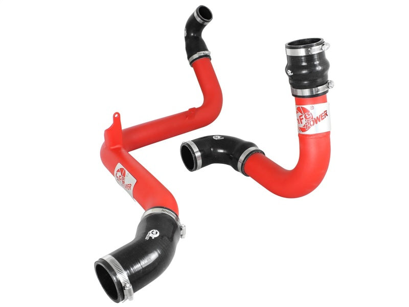 aFe BladeRunner 2.5in Red Intercooler Tubes Hot and Cold Side 12-16 Ford Focus ST 2.0L (t) aFe BladeRunner 2.5in Red Intercooler Tubes Hot and Cold Side 12-16 Ford Focus ST 2.0L (t)