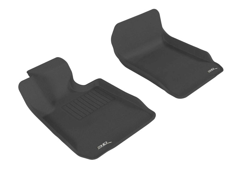 3D MAXpider 2006-2011 BMW 3 Series E90/E92 Kagu 1st Row Floormat - Black 3D MAXpider 2006-2011 BMW 3 Series E90/E92 Kagu 1st Row Floormat - Black