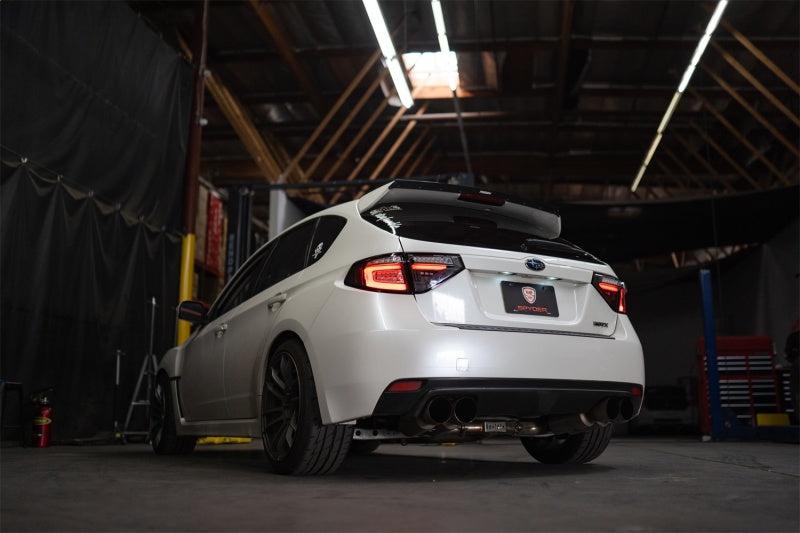 Spyder 08-14 Subara Impreza WRX Hatchback LED Tail Lights Seq Signal Black ALT-YD-SI085D-SEQ-BK Spyder 08-14 Subara Impreza WRX Hatchback LED Tail Lights Seq Signal Black ALT-YD-SI085D-SEQ-BK