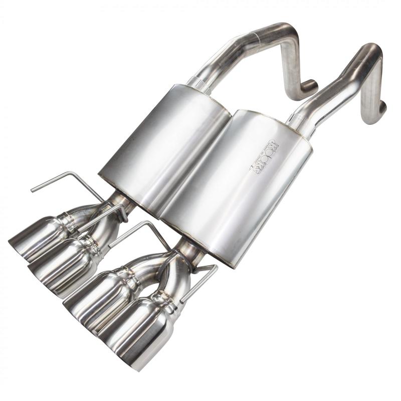 Kooks 09-13 Chevy Corvette C6 LS2/LS3 6.0L/6.2L OEM x 2 1/2in Axleback w/Pol tips Kooks 09-13 Chevy Corvette C6 LS2/LS3 6.0L/6.2L OEM x 2 1/2in Axleback w/Pol tips