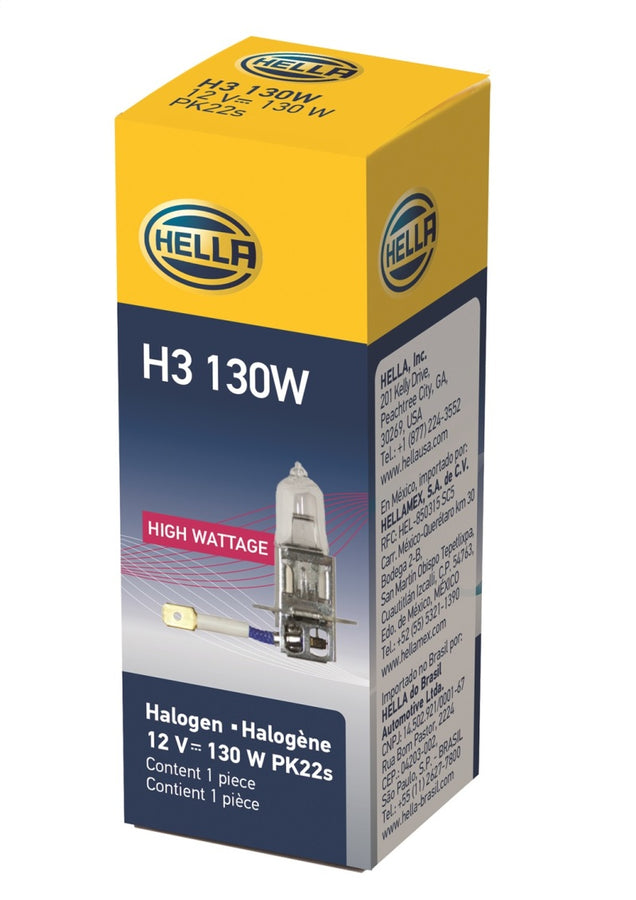 Hella BULB H3 12V 130W PK22s T3.25 Hella BULB H3 12V 130W PK22s T3.25