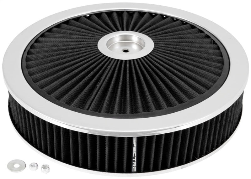 Spectre ExtraFlow HPR Air Cleaner Assembly 14in. x 3in. - Black Spectre ExtraFlow HPR Air Cleaner Assembly 14in. x 3in. - Black
