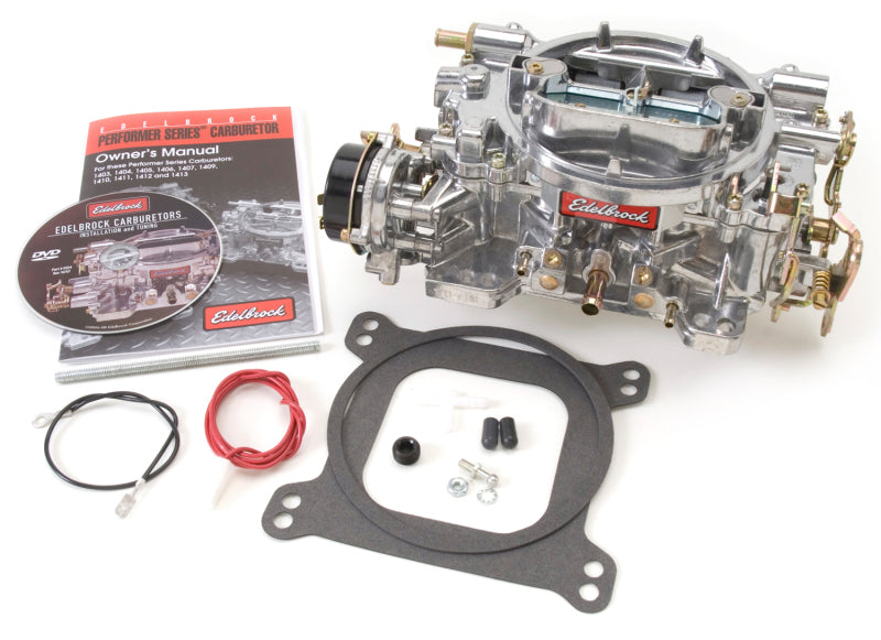 Edelbrock Carburetor Performer Series 4-Barrel 750 CFM Electric Choke Satin Finish Edelbrock Carburetor Performer Series 4-Barrel 750 CFM Electric Choke Satin Finish