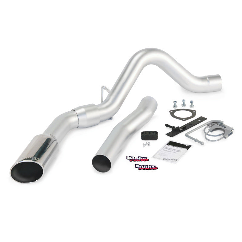 Banks Power 15 Chevy 6.6L LML ECLB/CCSB/CCLB Monster Exhaust Sys - SS Single Exhaust w/ Chrome Tip Banks Power 15 Chevy 6.6L LML ECLB/CCSB/CCLB Monster Exhaust Sys - SS Single Exhaust w/ Chrome Tip