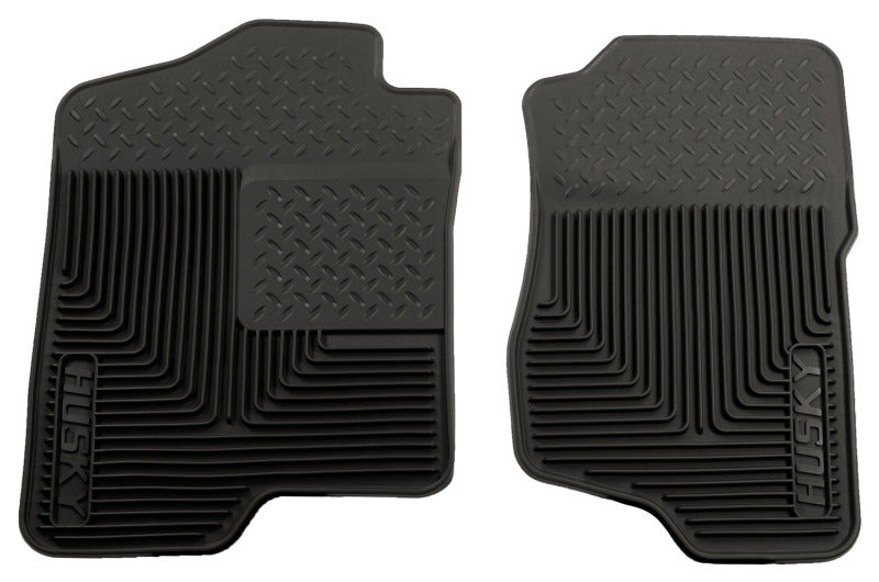 Husky Liners 07-12 GM Silverado/Sierra/Tahoe/Yukon/Escalade Heavy Duty Black Front Floor Mats Husky Liners 07-12 GM Silverado/Sierra/Tahoe/Yukon/Escalade Heavy Duty Black Front Floor Mats