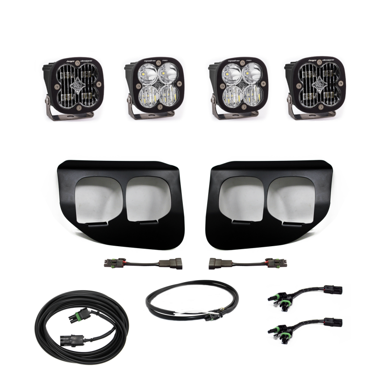 Baja Designs Ford Super Duty (20-On) Fog Lights Dual FPK SAE/Pro DC Baja Designs w/Upfitter Baja Designs Ford Super Duty (20-On) Fog Lights Dual FPK SAE/Pro DC Baja Designs w/Upfitter