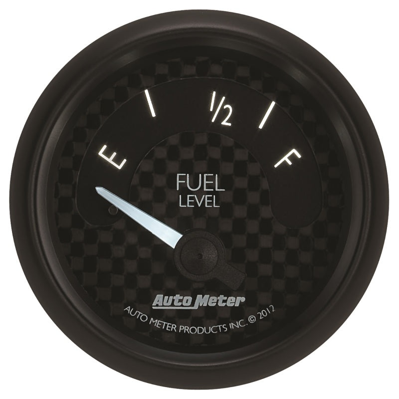 Autometer GT Series 52mm Short Sweep Electronic 73-10 ohms Fuel Level (For most Ford and Chrysler) Autometer GT Series 52mm Short Sweep Electronic 73-10 ohms Fuel Level (For most Ford and Chrysler)