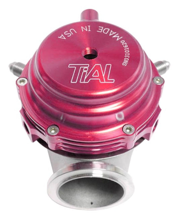 TiAL Sport MVR Wastegate 44mm 14.5 PSI w/Clamps - Red TiAL Sport MVR Wastegate 44mm 14.5 PSI w/Clamps - Red
