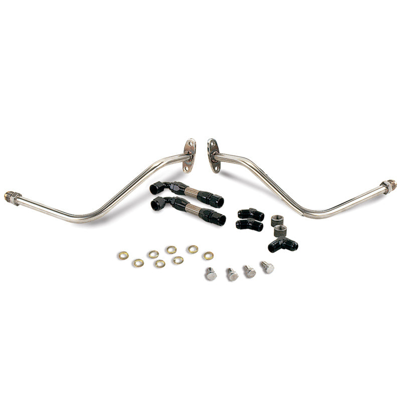 Banks Power Oil Drain Kit for Twin Turbo System Banks Power Oil Drain Kit for Twin Turbo System