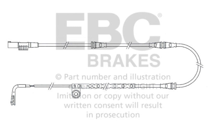EBC 2005-2006 Land Rover Range Rover Sport 4.4L Front Wear Leads EBC 2005-2006 Land Rover Range Rover Sport 4.4L Front Wear Leads