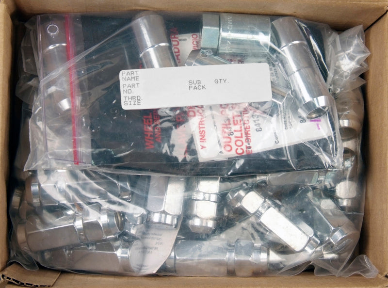 McGard 8 Lug Hex Install Kit w/Locks (Cone Seat Nut / Duplex) 9/16-18 / 7/8 Hex / 2.5in L - Chrome McGard 8 Lug Hex Install Kit w/Locks (Cone Seat Nut / Duplex) 9/16-18 / 7/8 Hex / 2.5in L - Chrome