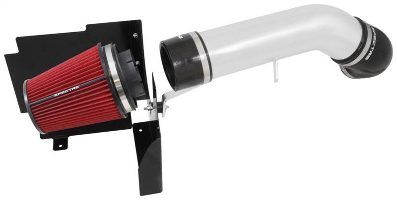 Spectre 99-07 GM Truck V8-4.8/5.3/6.0L F/I Air Intake Kit - Clear Anodized w/Red Filter Spectre 99-07 GM Truck V8-4.8/5.3/6.0L F/I Air Intake Kit - Clear Anodized w/Red Filter