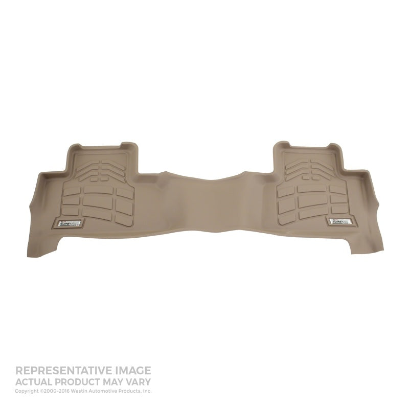 Westin 2007-2018 Toyota Tundra Double cab Wade Sure-Fit Floor Liners 2nd Row - Tan Westin 2007-2018 Toyota Tundra Double cab Wade Sure-Fit Floor Liners 2nd Row - Tan