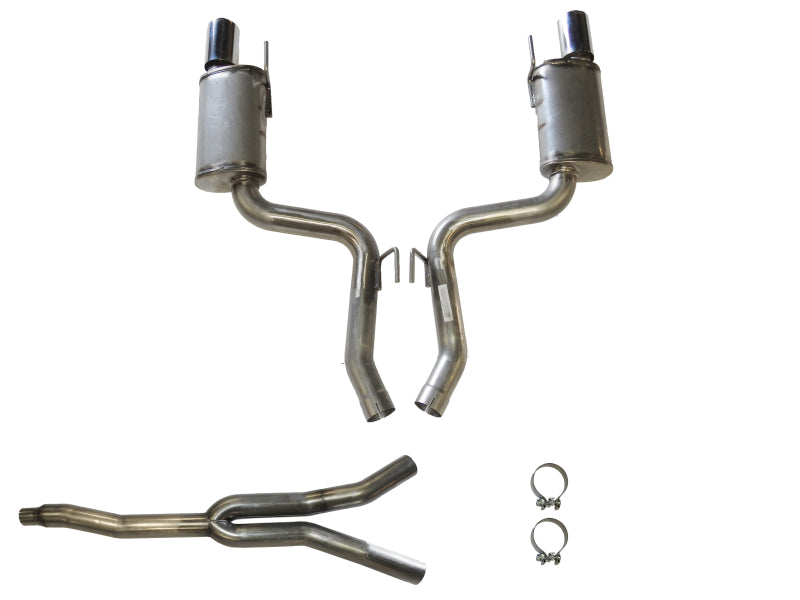 JBA 15-20 Ford Mustang EcoBoost 2.3L 409SS Dual Rear Exit Cat-Back Exhaust JBA 15-20 Ford Mustang EcoBoost 2.3L 409SS Dual Rear Exit Cat-Back Exhaust