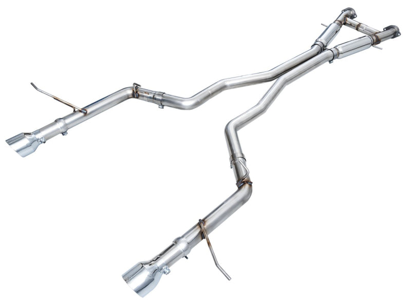 AWE Tuning 18-23 Dodge Durango SRT & Hellcat Track Edition Exhaust - Chrome Silver Tips AWE Tuning 18-23 Dodge Durango SRT & Hellcat Track Edition Exhaust - Chrome Silver Tips