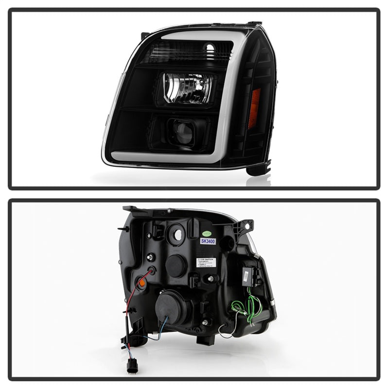 Spyder GMC Yukon 07-14/Denali 07-14 /XL 07-14 V2 Projector Headlights - Black PRO-YD-GY07V2SI-BK Spyder GMC Yukon 07-14/Denali 07-14 /XL 07-14 V2 Projector Headlights - Black PRO-YD-GY07V2SI-BK