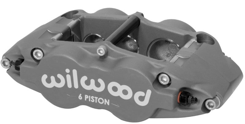 Wilwood Caliper-Forged Superlite 6R-L/H 1.62/1.12/1.12in Pistons 1.25in Disc Wilwood Caliper-Forged Superlite 6R-L/H 1.62/1.12/1.12in Pistons 1.25in Disc