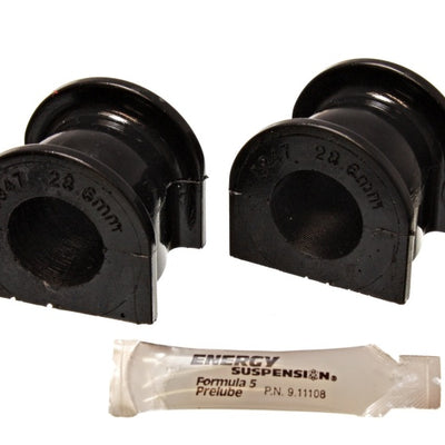 Energy Suspension 00-09 Honda S2000 Black 26.5mm Front Sway Bar Bushing Set