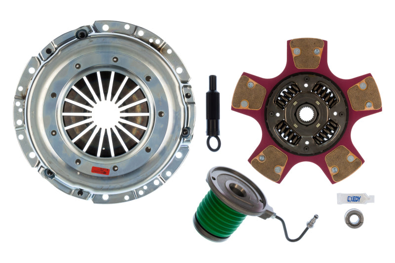 Exedy 2011-2016 Ford Mustang V8 Stage 2 Cerametallic Clutch Paddle Style Disc w/Hydraulic SC Exedy 2011-2016 Ford Mustang V8 Stage 2 Cerametallic Clutch Paddle Style Disc w/Hydraulic SC