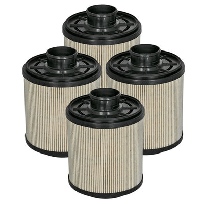 aFe Pro GUARD D2 Fuel Filter 11-17 Ford Diesel Trucks V8 6.7L (td) (4 Pack)
