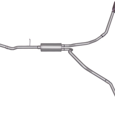 Gibson 99-05 Chevrolet Silverado 1500 Base 4.3L 2.5in Cat-Back Dual Extreme Exhaust - Aluminized