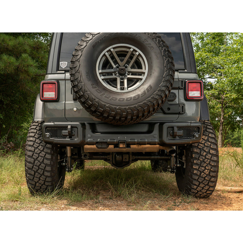 Rugged Ridge Spartacus Rear Bumper Black 18-20 Jeep Wrangler JL Rugged Ridge Spartacus Rear Bumper Black 18-20 Jeep Wrangler JL