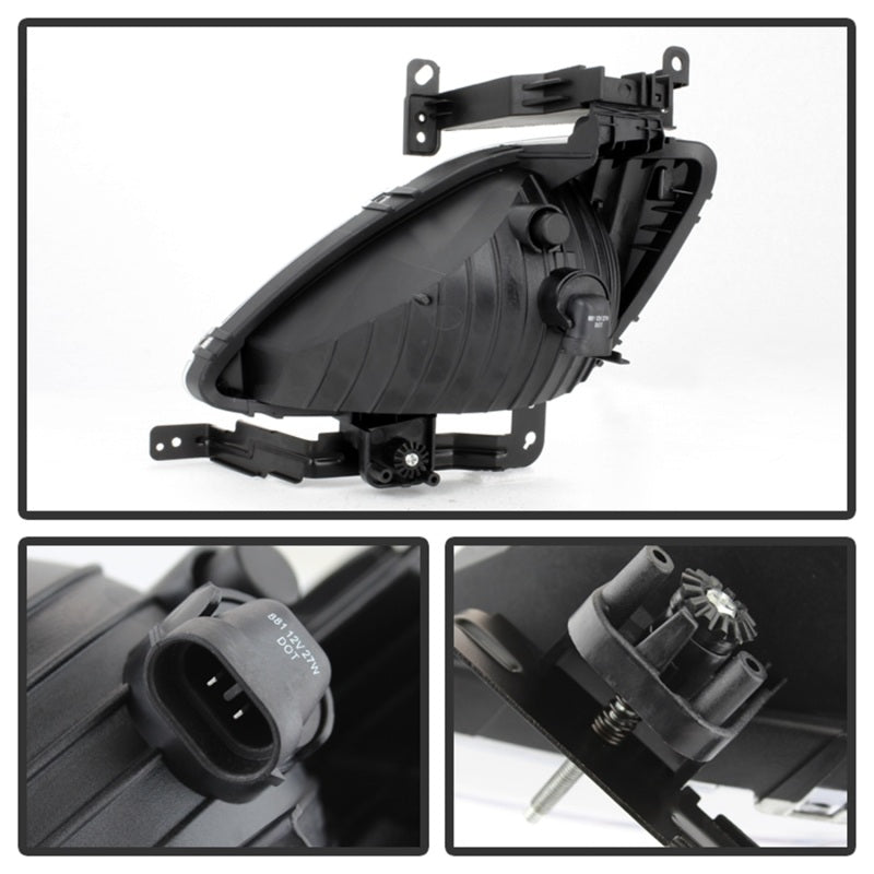 Spyder Hyundai Elantra 2011-2013 OE Style Fog Lights W/Switch Clear FL-HYE2011-C Spyder Hyundai Elantra 2011-2013 OE Style Fog Lights W/Switch Clear FL-HYE2011-C
