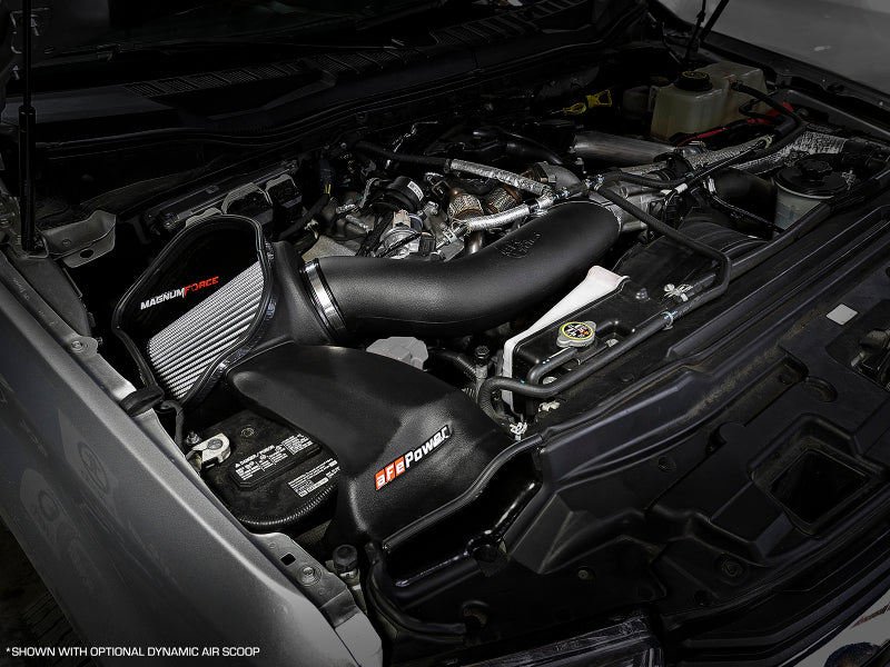 aFe Magnum FORCE Stage-2 Pro DRY S Cold Air Intake System 17-18 Ford Diesel Trucks V8-6.7L (td) aFe Magnum FORCE Stage-2 Pro DRY S Cold Air Intake System 17-18 Ford Diesel Trucks V8-6.7L (td)