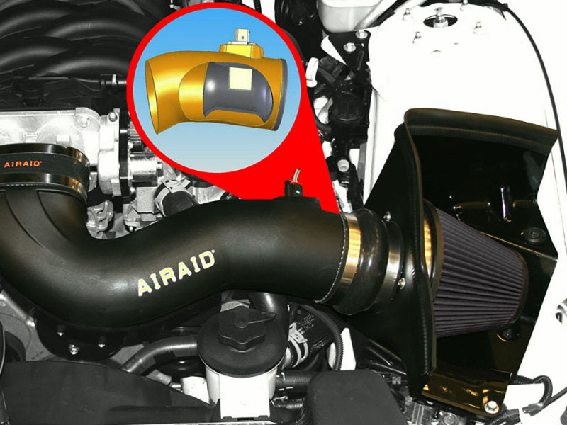 Airaid 05-09 Mustang GT 4.6L MXP Intake System w/ Tube (Dry / Black Media) Airaid 05-09 Mustang GT 4.6L MXP Intake System w/ Tube (Dry / Black Media)