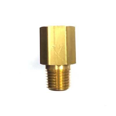 Ridetech Brass Check Valve 1/4in NPT x 1/4in NPT