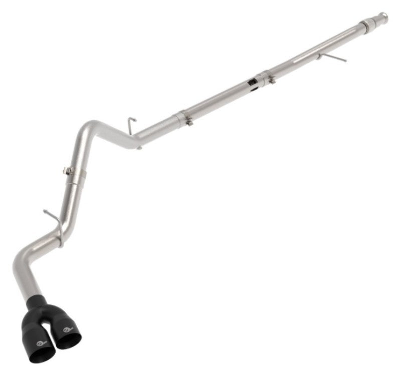 aFe Rebel XD Series 3in 304SS DPF-Back 20-21 GM Trucks L6-3.0L (td) LM2 - Dual Black Tip aFe Rebel XD Series 3in 304SS DPF-Back 20-21 GM Trucks L6-3.0L (td) LM2 - Dual Black Tip