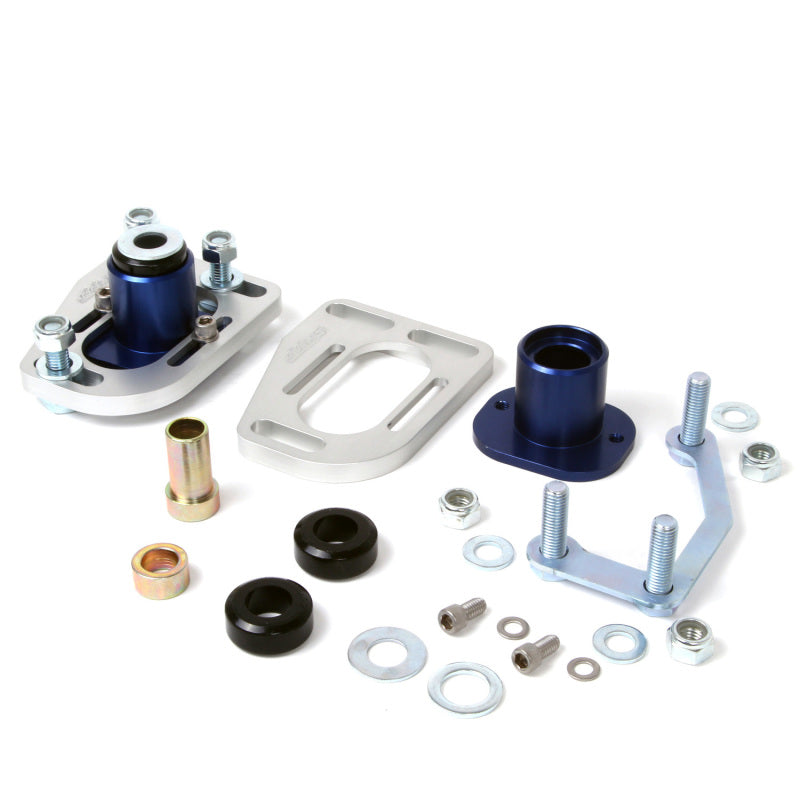 BBK 79-93 Mustang Caster Camber Plate Kit - Silver Anodized Finish BBK 79-93 Mustang Caster Camber Plate Kit - Silver Anodized Finish