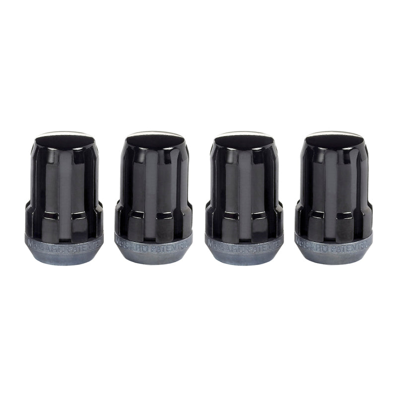 McGard SplineDrive Lug Nut (Cone Seat) M12X1.5 / 1.24in. Length (4-Pack) - Black (Req. Tool) McGard SplineDrive Lug Nut (Cone Seat) M12X1.5 / 1.24in. Length (4-Pack) - Black (Req. Tool)