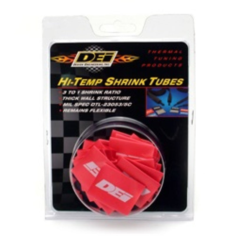 DEI Hi-Temp Shrink Tube 18mm x 1.5in - Red DEI Hi-Temp Shrink Tube 18mm x 1.5in - Red