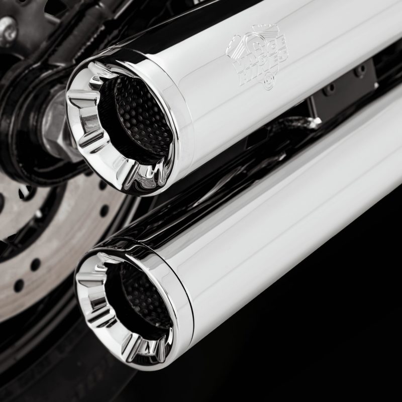 Vance & Hines HD Softail 18-22 Eliminator S/OS Chrome Slip-On Exhaust Vance & Hines HD Softail 18-22 Eliminator S/OS Chrome Slip-On Exhaust