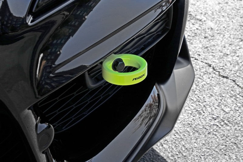 Perrin 2020 Toyota Supra Tow Hook Kit (Front) - Neon Yellow Perrin 2020 Toyota Supra Tow Hook Kit (Front) - Neon Yellow