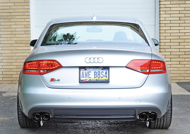 AWE Tuning Audi B8 / B8.5 S4 3.0T Touring Edition Exhaust - Diamond Black Tips (90mm) AWE Tuning Audi B8 / B8.5 S4 3.0T Touring Edition Exhaust - Diamond Black Tips (90mm)