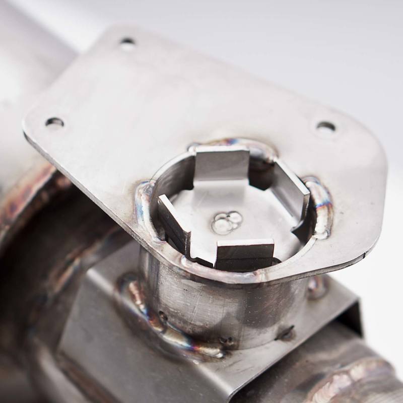 Stainless Works 2016+ Chevy Camaro SS 3in Redline Factory Connect Axle Back w/Valve & 4in Quad Tips Stainless Works 2016+ Chevy Camaro SS 3in Redline Factory Connect Axle Back w/Valve & 4in Quad Tips