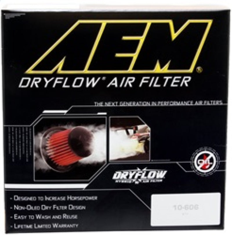 AEM 5in Dryflow Air Filter with 8in Element AEM 5in Dryflow Air Filter with 8in Element