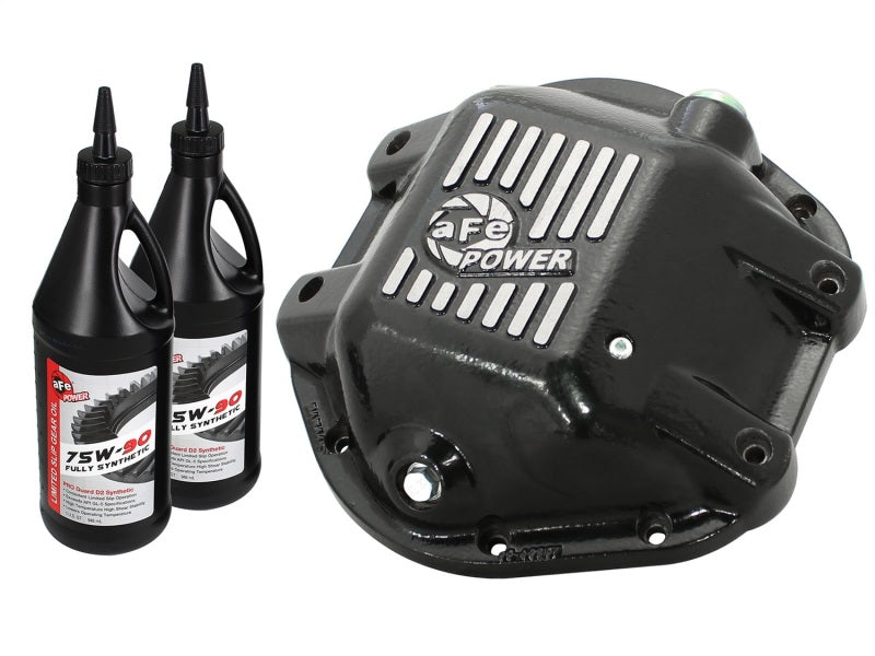 aFe Power Differential Cover Machined Pro Series 97-15 Jeep Dana 44 w/ 75W-90 Gear Oil 2 QT aFe Power Differential Cover Machined Pro Series 97-15 Jeep Dana 44 w/ 75W-90 Gear Oil 2 QT