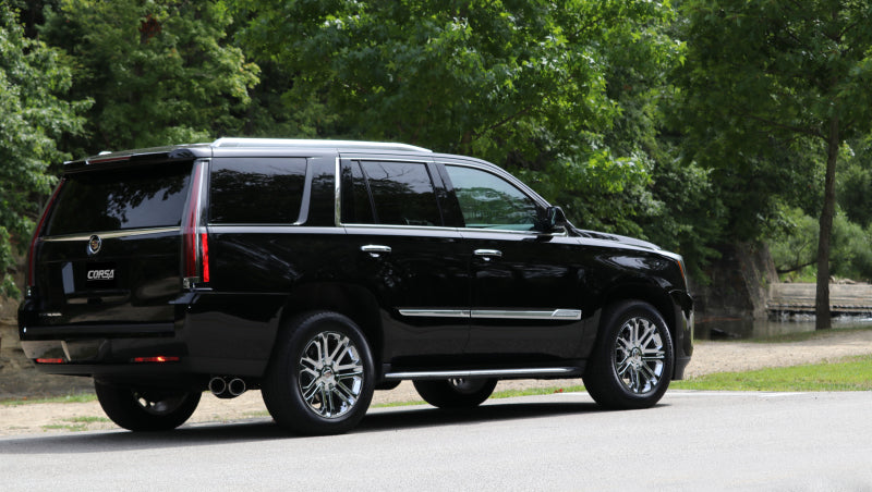Corsa 2015-2020 GMC Yukon Denali 6.2L V8 Single Side Exit Cat-Back Exhaust w/ Polished Tips Corsa 2015-2020 GMC Yukon Denali 6.2L V8 Single Side Exit Cat-Back Exhaust w/ Polished Tips