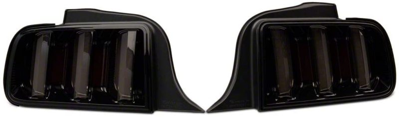 Raxiom 05-09 Ford Mustang Vector V2 LED Tail Lights- Black Housing (Smoked Lens) Raxiom 05-09 Ford Mustang Vector V2 LED Tail Lights- Black Housing (Smoked Lens)