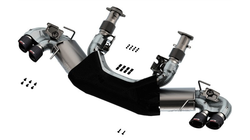 Borla 2020 Chevrolet Corvette C8 6.2L ATAK 3in Exhaust System Dual Round Angle Cut Carbon Fiber Tips Borla 2020 Chevrolet Corvette C8 6.2L ATAK 3in Exhaust System Dual Round Angle Cut Carbon Fiber Tips