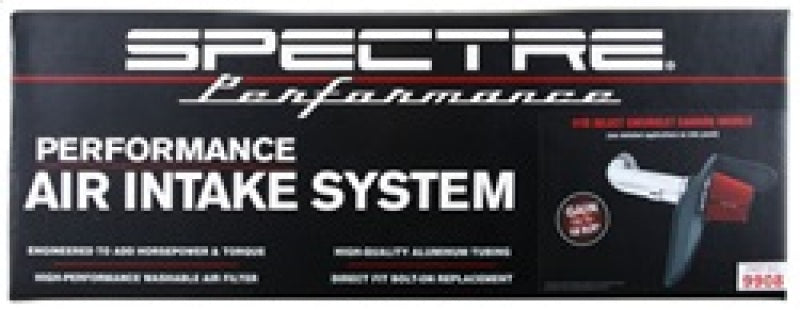 Spectre 10-12 Chevy Camaro V8-6.2L F/I Air Intake Kit - Clear Anodized w/Red Filter Spectre 10-12 Chevy Camaro V8-6.2L F/I Air Intake Kit - Clear Anodized w/Red Filter