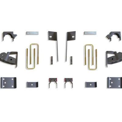 MaxTrac 2019+ GM C/K1500 2WD/4WD 4in Rear Adj. Lowering Flip Kit