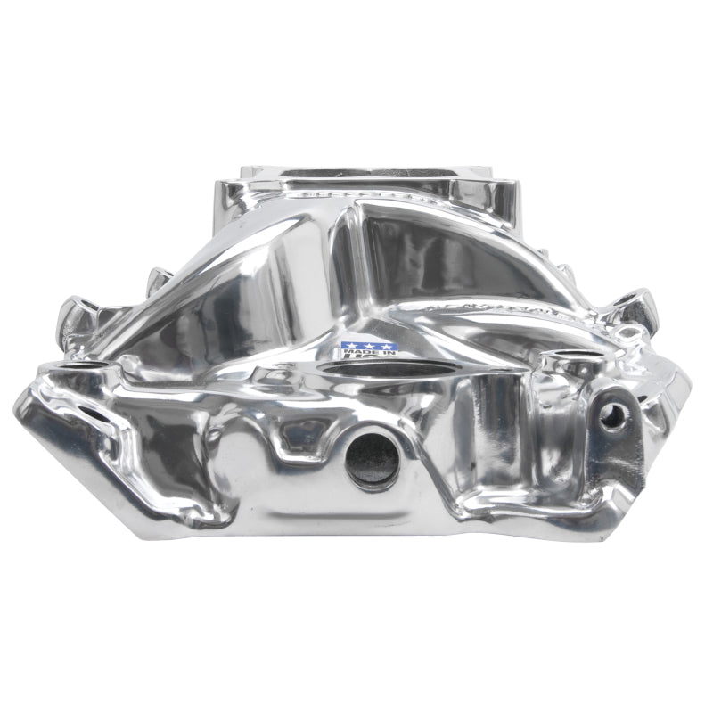 Edelbrock Polished B/B Chevy O-Port RPM Air-Gap Manifold Edelbrock Polished B/B Chevy O-Port RPM Air-Gap Manifold